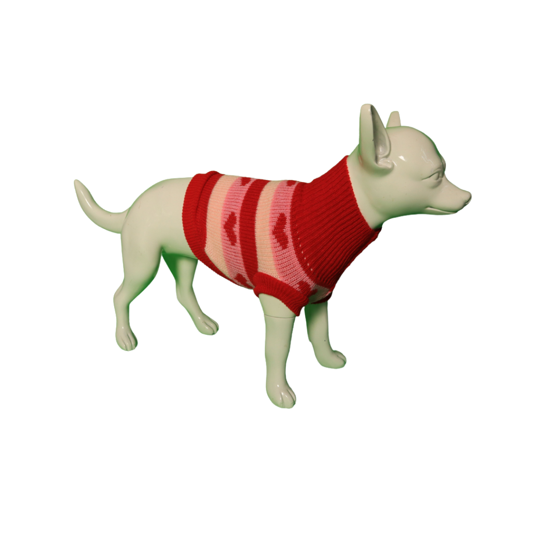 Heart To Heart Dog Jumper by Doggy Doo Little
