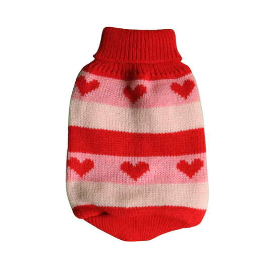 Heart To Heart Dog Jumper by Doggy Doo Little