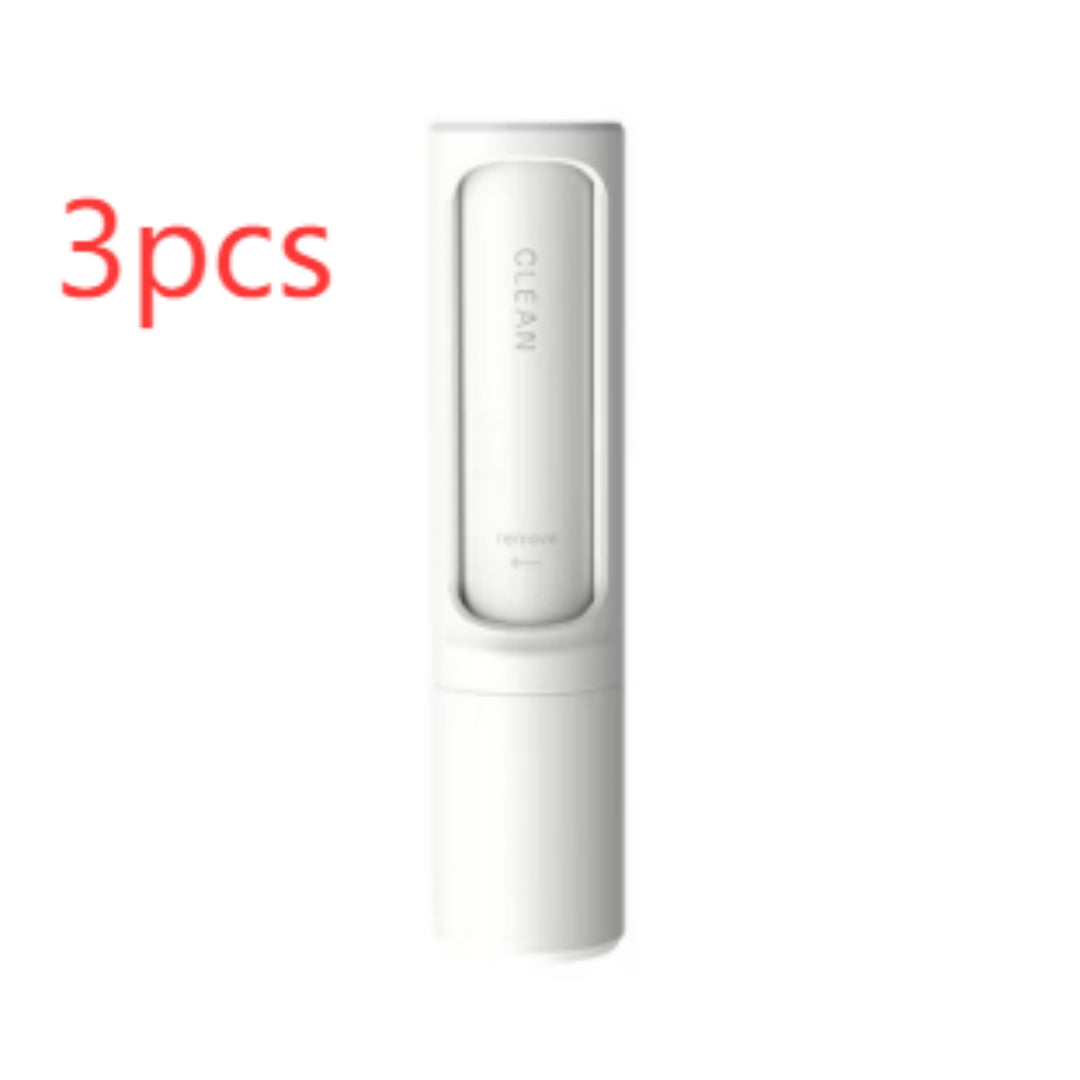 2-in-1 Reusable Pet Hair Remover Brush | Self-Cleaning Lint Roller for Cats & Dogs