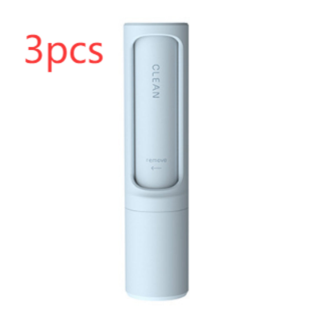 2-in-1 Reusable Pet Hair Remover Brush | Self-Cleaning Lint Roller for Cats & Dogs