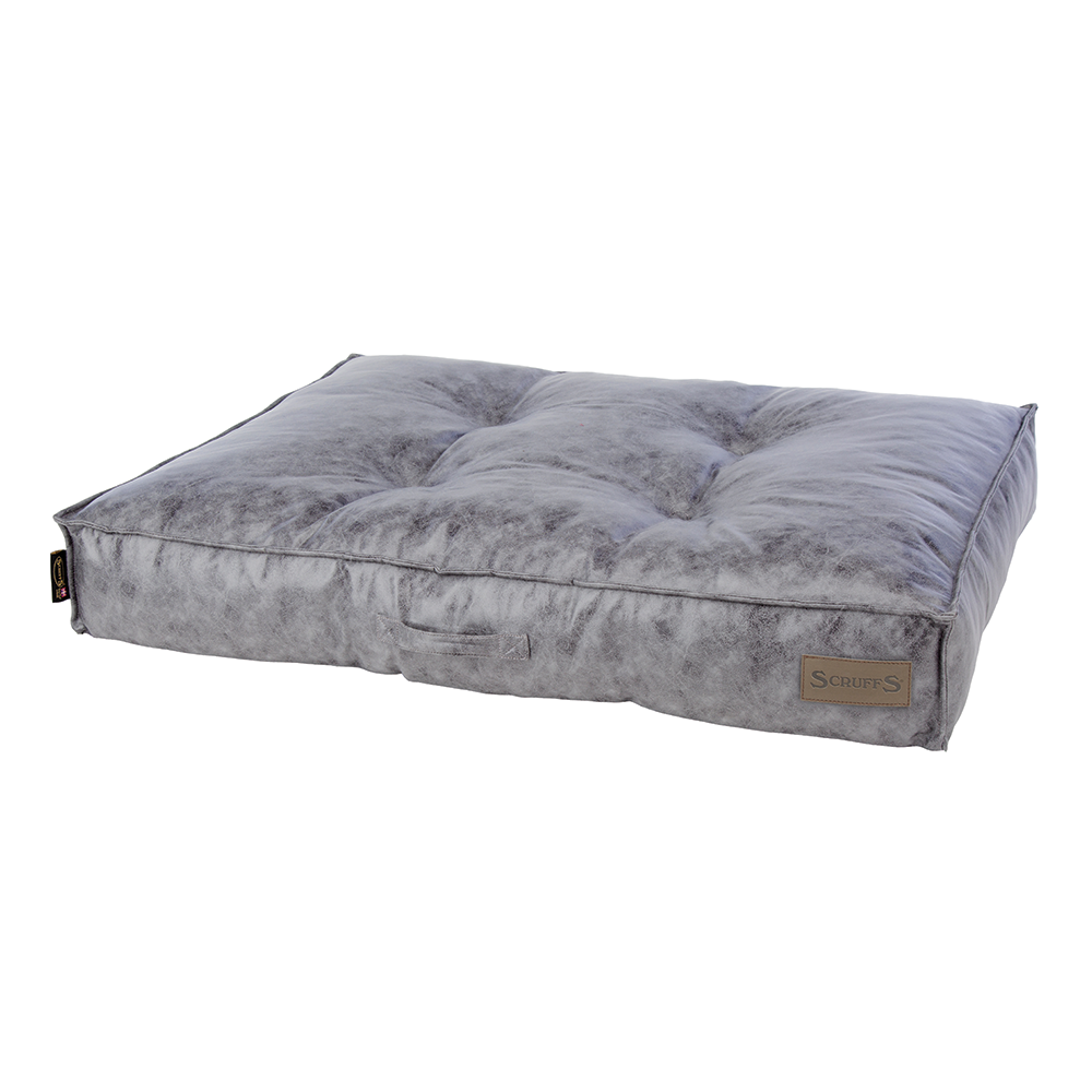 Knightsbridge Dog Mattress (Chocolate, Turquoise, Grey or Olive) by Scruffs