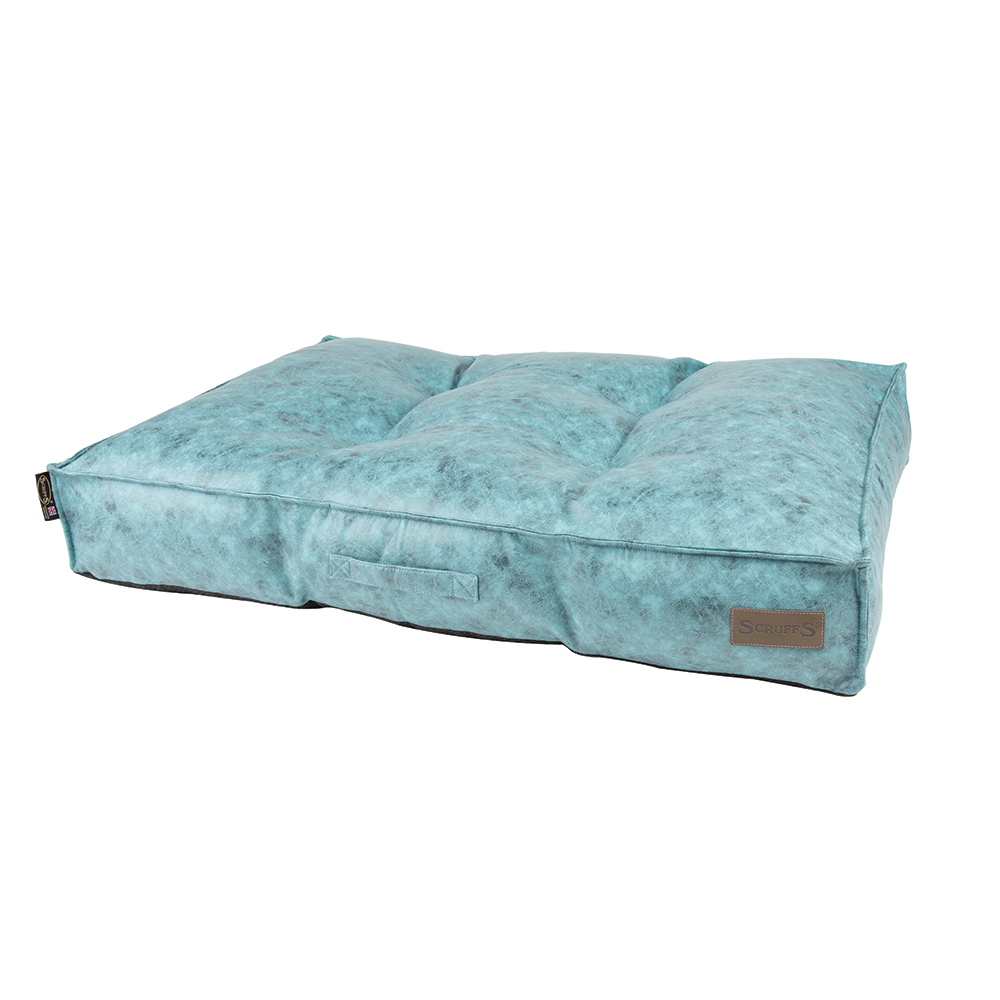 Knightsbridge Dog Mattress (Chocolate, Turquoise, Grey or Olive) by Scruffs