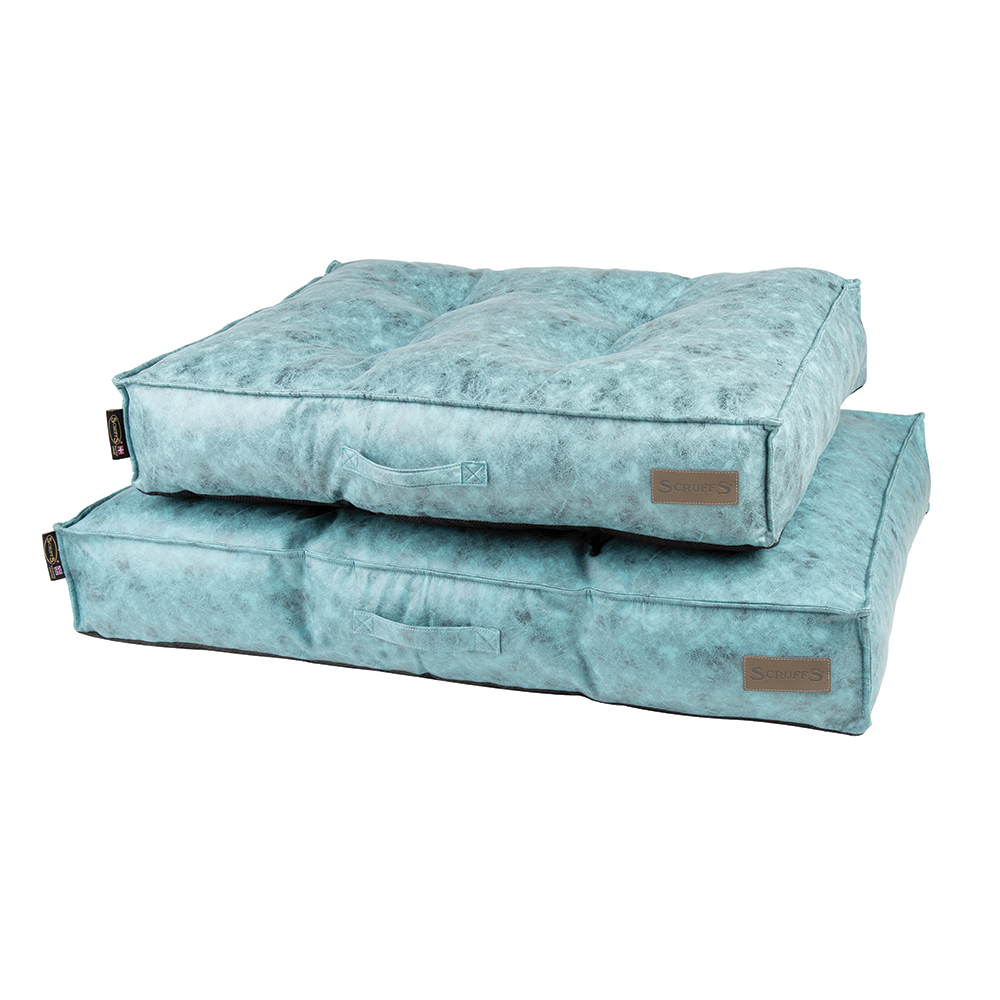 Knightsbridge Dog Mattress (Chocolate, Turquoise, Grey or Olive) by Scruffs
