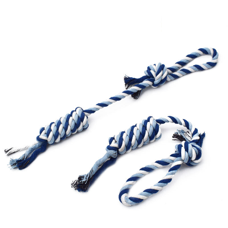 Dog teeth cleaning rope toy