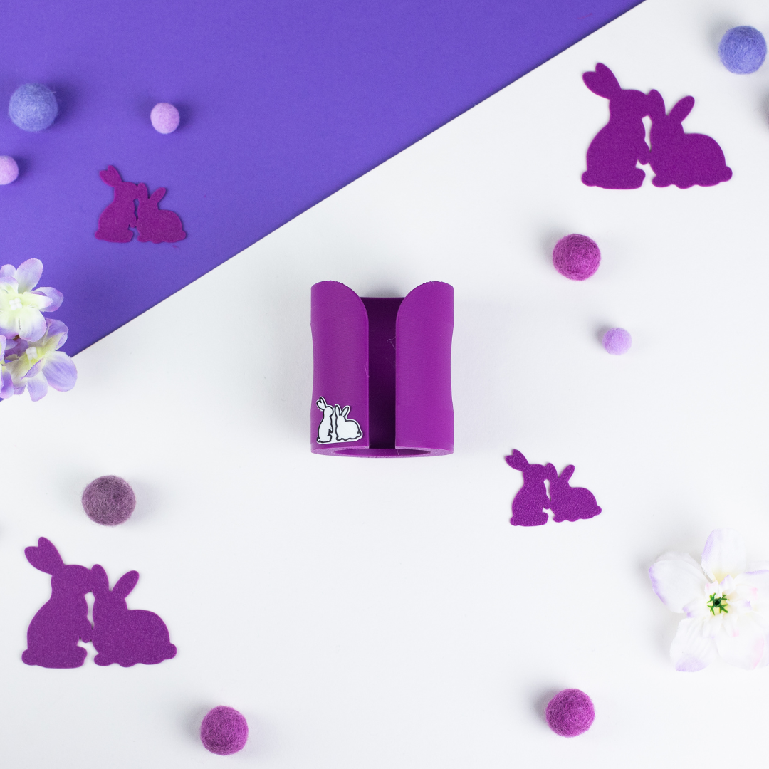 SINGLE Cage/Wall Mounted Water Bottle Holder - Electric Purple - TRADE