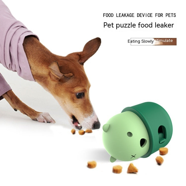 Interactive Dog & Cat Food Ball – Slow Feeder, Treat Dispensing Chew Toy
