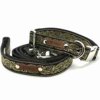 Finnigan's Handmade Designer Dog Collar Set
